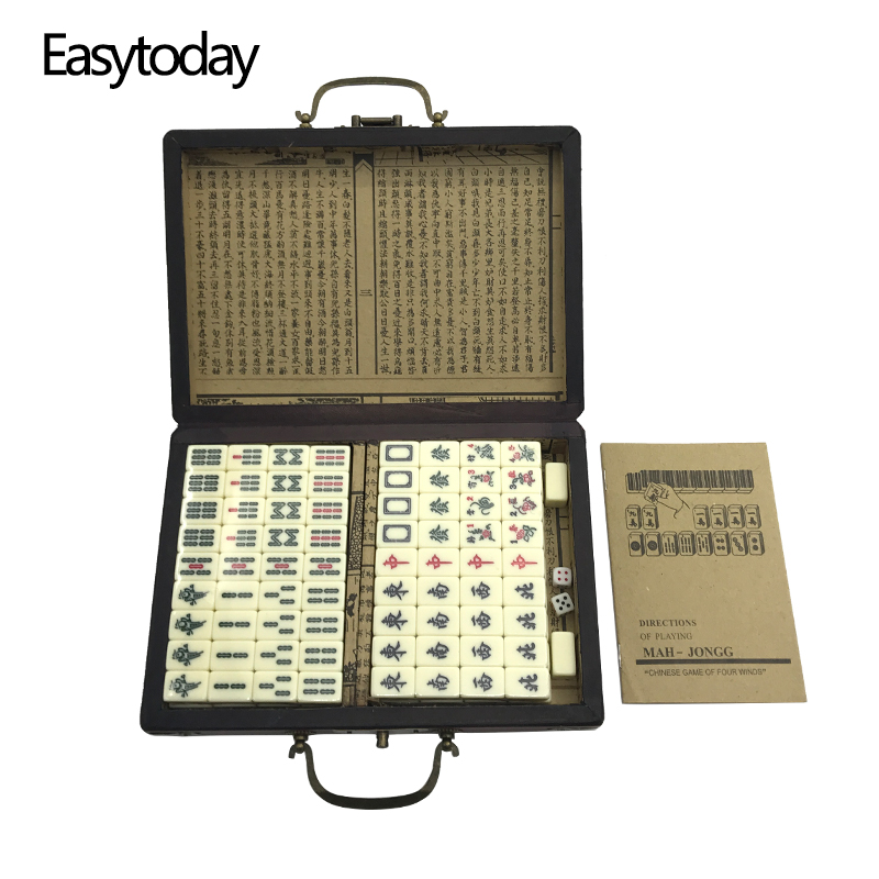 Board Game Review - Mini Çin Oyuncağı Antik Mahjong Oyunları