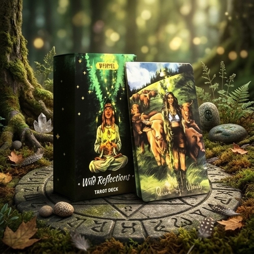 Board Game Wild Wild - Vahşi Psikedelik Tarot: Kehanet ve masa