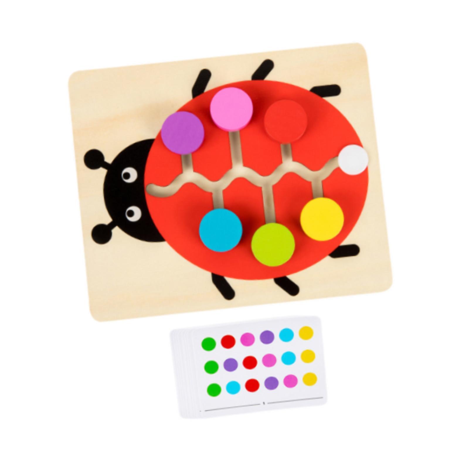 Ahşap Renk Eşleştirme Kaydırma - Board Game For 6 Years Old incelemesi ve fiyatı