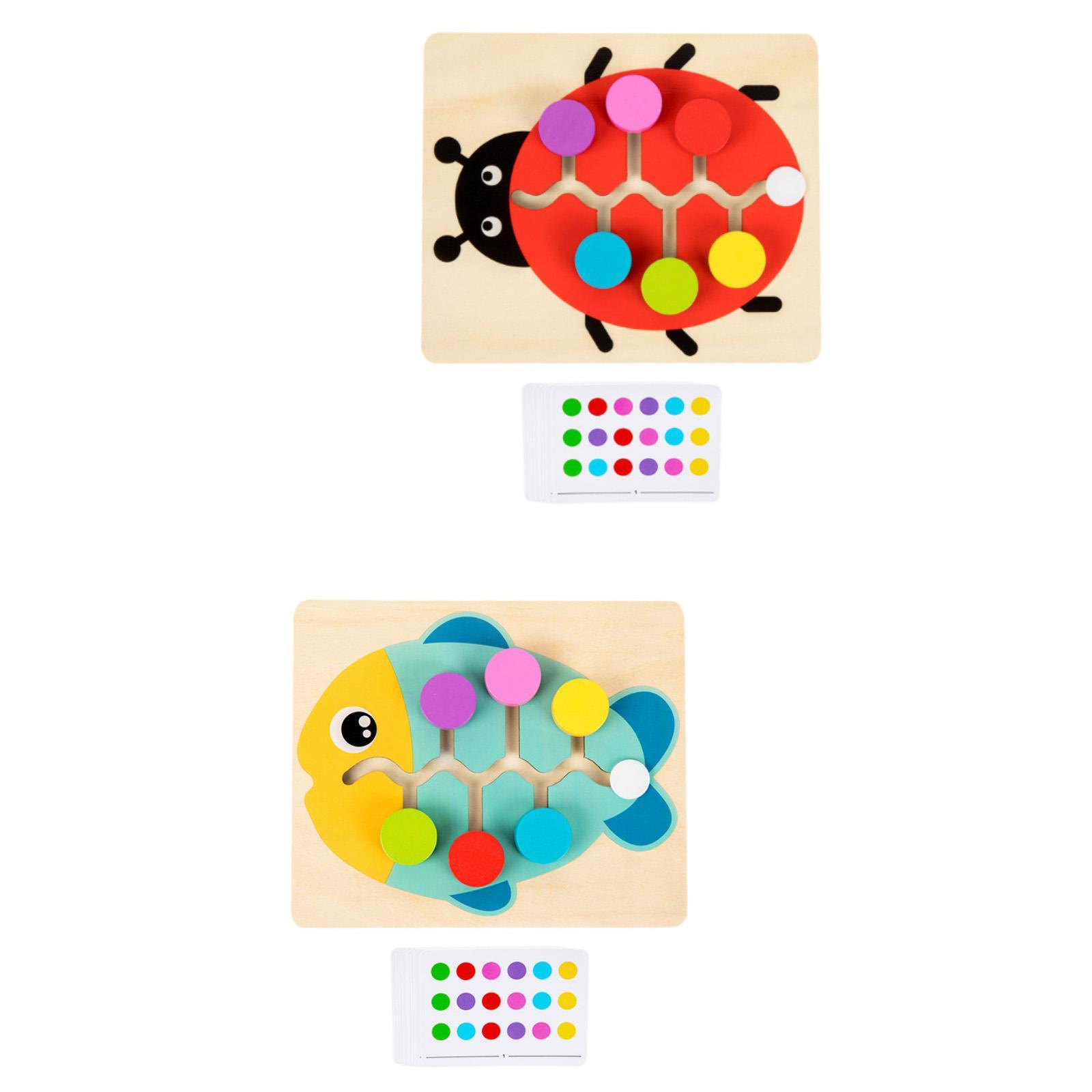 Ahşap Renk Eşleştirme Kaydırma - Board Game For 6 Years Old incelemesi ve fiyatı