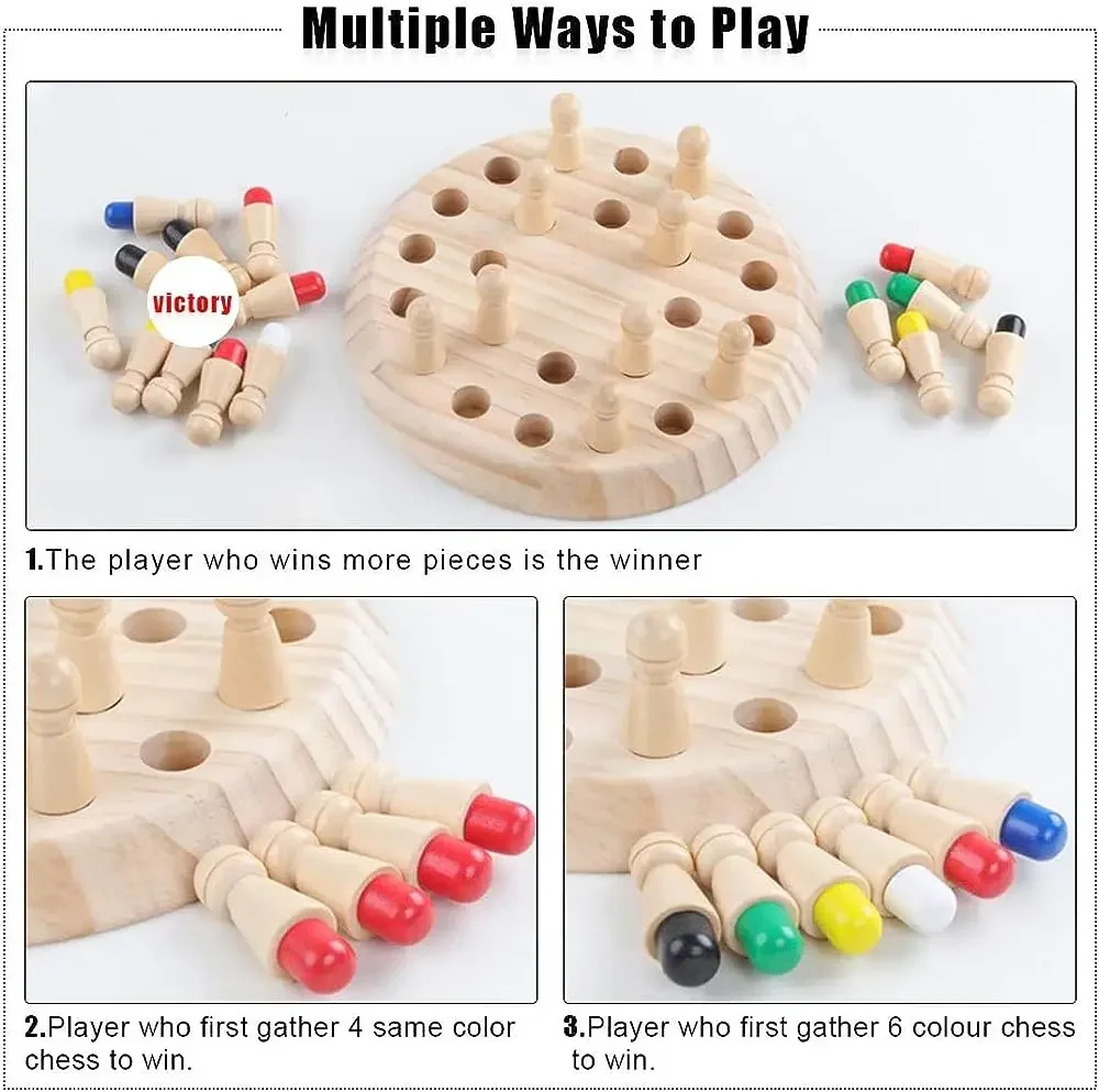 1 adet ahşap hafıza kibrit çub - Board Game For 6 Years Old incelemesi ve fiyatı